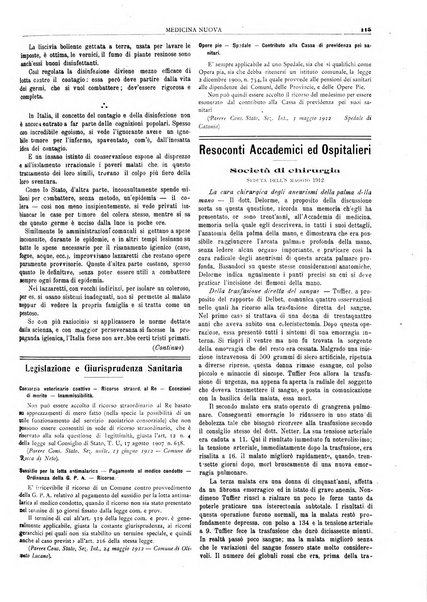 Medicina nuova periodico settimanale di scienze mediche, giurisprudenza sanitaria, medicina sociale e interessi delle classi sanitarie