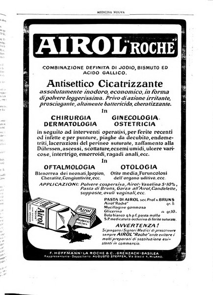 Medicina nuova periodico settimanale di scienze mediche, giurisprudenza sanitaria, medicina sociale e interessi delle classi sanitarie