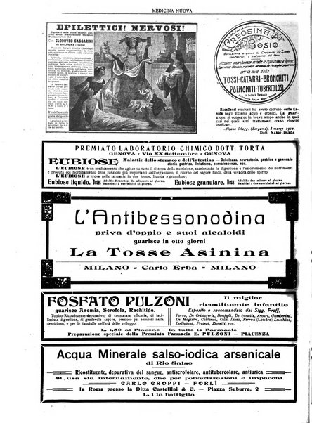 Medicina nuova periodico settimanale di scienze mediche, giurisprudenza sanitaria, medicina sociale e interessi delle classi sanitarie