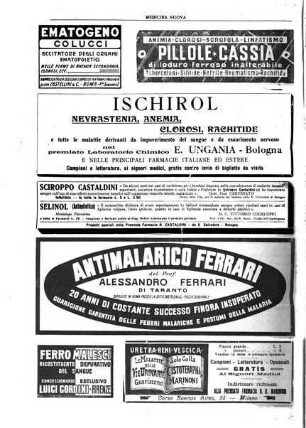 Medicina nuova periodico settimanale di scienze mediche, giurisprudenza sanitaria, medicina sociale e interessi delle classi sanitarie