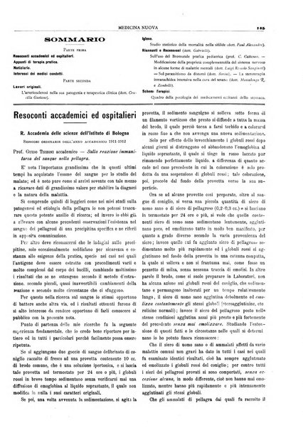 Medicina nuova periodico settimanale di scienze mediche, giurisprudenza sanitaria, medicina sociale e interessi delle classi sanitarie