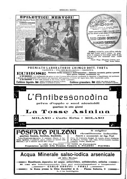 Medicina nuova periodico settimanale di scienze mediche, giurisprudenza sanitaria, medicina sociale e interessi delle classi sanitarie