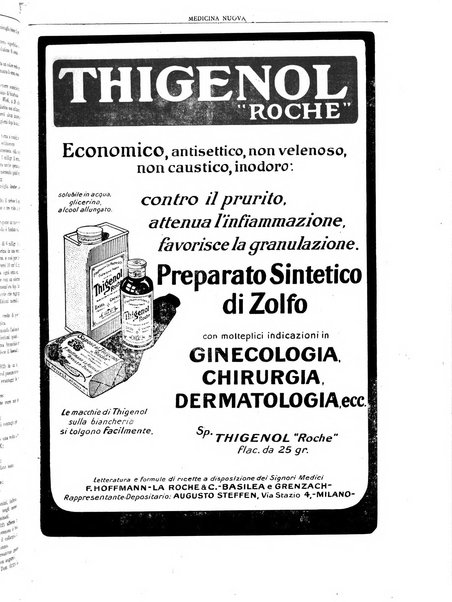 Medicina nuova periodico settimanale di scienze mediche, giurisprudenza sanitaria, medicina sociale e interessi delle classi sanitarie