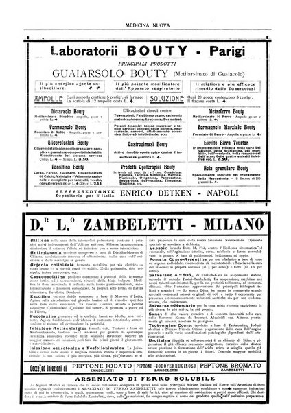 Medicina nuova periodico settimanale di scienze mediche, giurisprudenza sanitaria, medicina sociale e interessi delle classi sanitarie