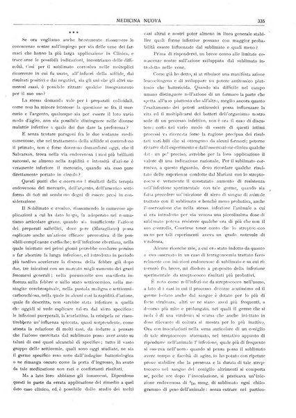 Medicina nuova periodico settimanale di scienze mediche, giurisprudenza sanitaria, medicina sociale e interessi delle classi sanitarie