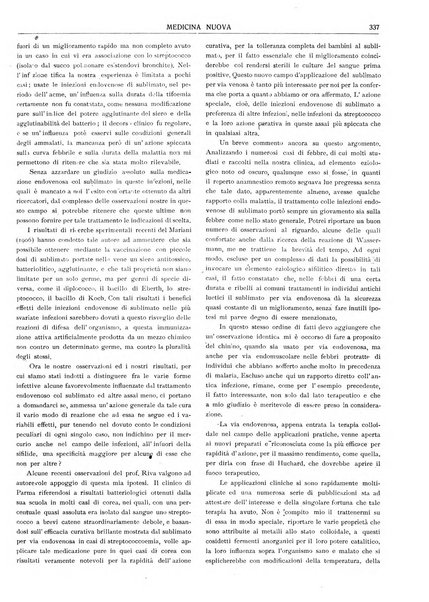 Medicina nuova periodico settimanale di scienze mediche, giurisprudenza sanitaria, medicina sociale e interessi delle classi sanitarie