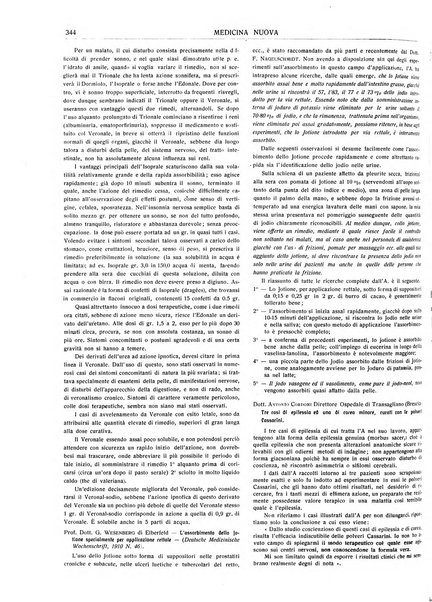 Medicina nuova periodico settimanale di scienze mediche, giurisprudenza sanitaria, medicina sociale e interessi delle classi sanitarie