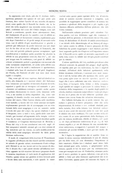 Medicina nuova periodico settimanale di scienze mediche, giurisprudenza sanitaria, medicina sociale e interessi delle classi sanitarie