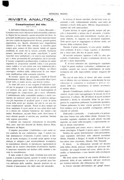 Medicina nuova periodico settimanale di scienze mediche, giurisprudenza sanitaria, medicina sociale e interessi delle classi sanitarie