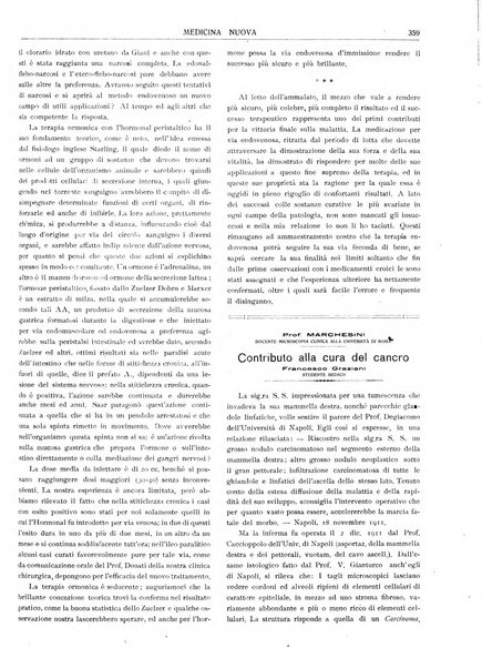 Medicina nuova periodico settimanale di scienze mediche, giurisprudenza sanitaria, medicina sociale e interessi delle classi sanitarie