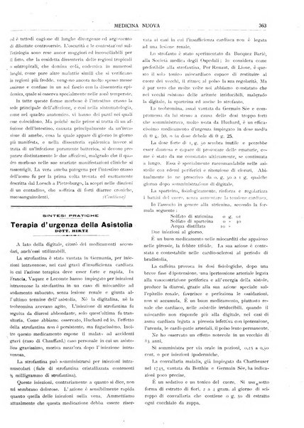 Medicina nuova periodico settimanale di scienze mediche, giurisprudenza sanitaria, medicina sociale e interessi delle classi sanitarie