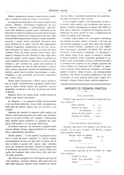 Medicina nuova periodico settimanale di scienze mediche, giurisprudenza sanitaria, medicina sociale e interessi delle classi sanitarie