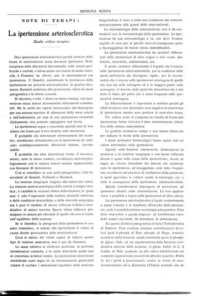 Medicina nuova periodico settimanale di scienze mediche, giurisprudenza sanitaria, medicina sociale e interessi delle classi sanitarie