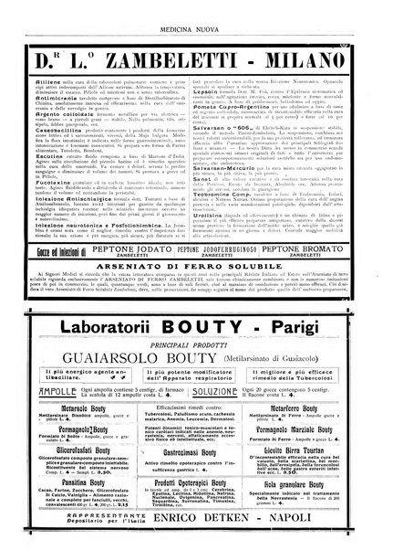 Medicina nuova periodico settimanale di scienze mediche, giurisprudenza sanitaria, medicina sociale e interessi delle classi sanitarie