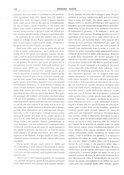 Medicina nuova periodico settimanale di scienze mediche, giurisprudenza sanitaria, medicina sociale e interessi delle classi sanitarie