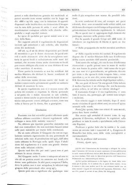 Medicina nuova periodico settimanale di scienze mediche, giurisprudenza sanitaria, medicina sociale e interessi delle classi sanitarie