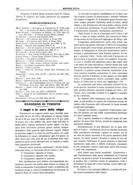 Medicina nuova periodico settimanale di scienze mediche, giurisprudenza sanitaria, medicina sociale e interessi delle classi sanitarie