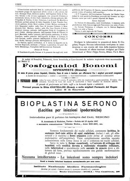 Medicina nuova periodico settimanale di scienze mediche, giurisprudenza sanitaria, medicina sociale e interessi delle classi sanitarie