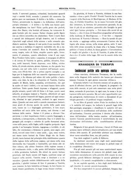 Medicina nuova periodico settimanale di scienze mediche, giurisprudenza sanitaria, medicina sociale e interessi delle classi sanitarie