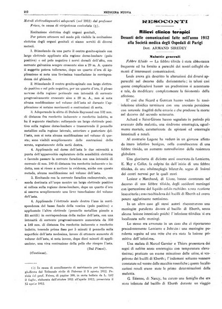 Medicina nuova periodico settimanale di scienze mediche, giurisprudenza sanitaria, medicina sociale e interessi delle classi sanitarie