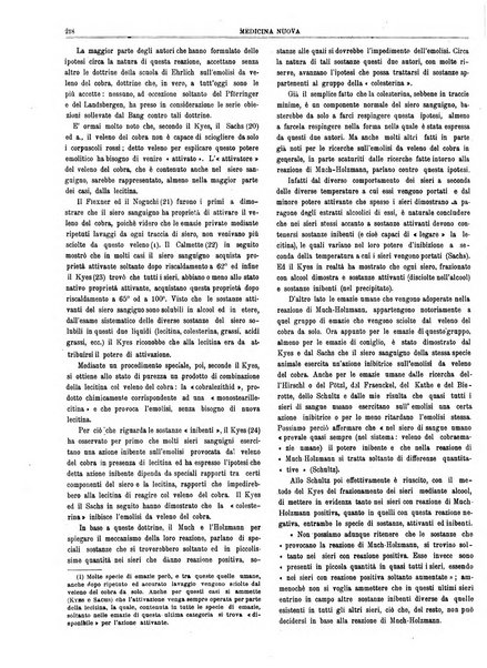 Medicina nuova periodico settimanale di scienze mediche, giurisprudenza sanitaria, medicina sociale e interessi delle classi sanitarie