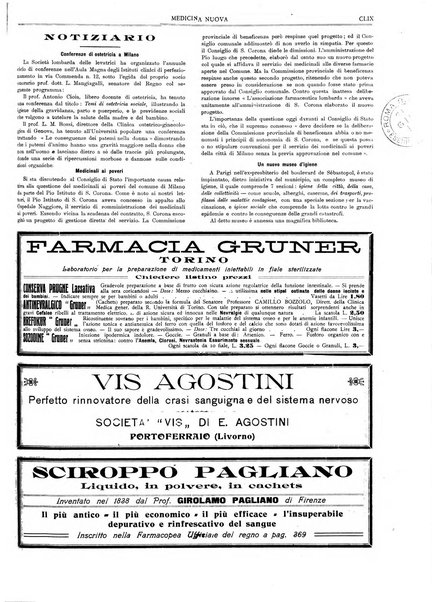 Medicina nuova periodico settimanale di scienze mediche, giurisprudenza sanitaria, medicina sociale e interessi delle classi sanitarie