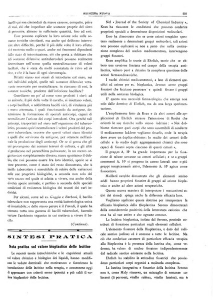 Medicina nuova periodico settimanale di scienze mediche, giurisprudenza sanitaria, medicina sociale e interessi delle classi sanitarie