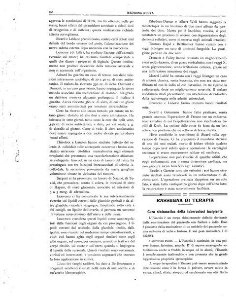 Medicina nuova periodico settimanale di scienze mediche, giurisprudenza sanitaria, medicina sociale e interessi delle classi sanitarie