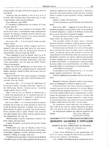 Medicina nuova periodico settimanale di scienze mediche, giurisprudenza sanitaria, medicina sociale e interessi delle classi sanitarie