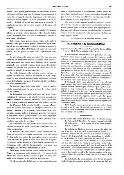 Medicina nuova periodico settimanale di scienze mediche, giurisprudenza sanitaria, medicina sociale e interessi delle classi sanitarie