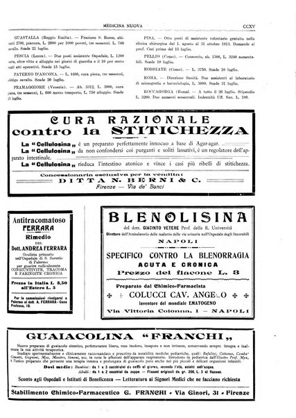 Medicina nuova periodico settimanale di scienze mediche, giurisprudenza sanitaria, medicina sociale e interessi delle classi sanitarie