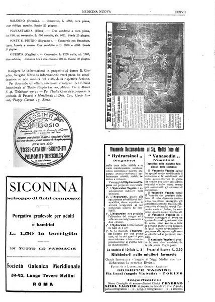 Medicina nuova periodico settimanale di scienze mediche, giurisprudenza sanitaria, medicina sociale e interessi delle classi sanitarie