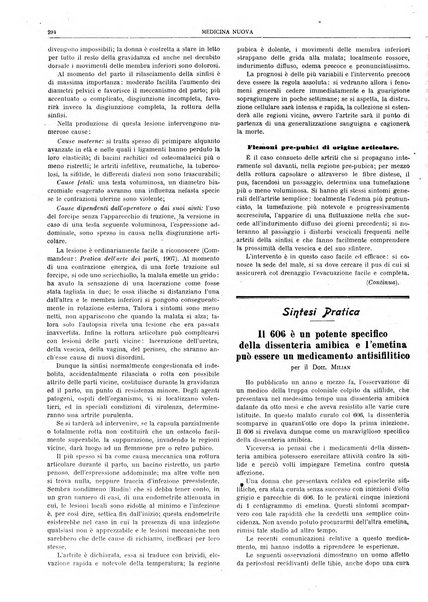 Medicina nuova periodico settimanale di scienze mediche, giurisprudenza sanitaria, medicina sociale e interessi delle classi sanitarie