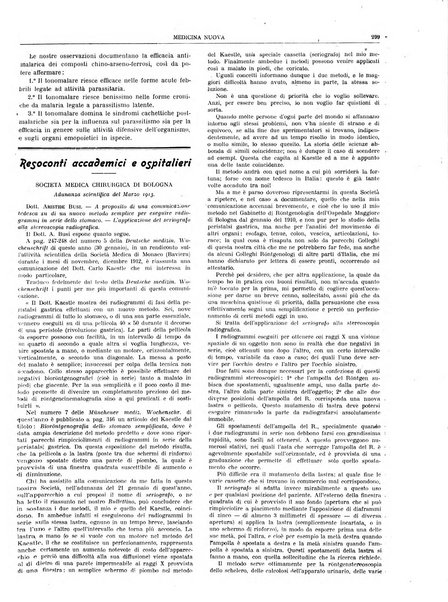 Medicina nuova periodico settimanale di scienze mediche, giurisprudenza sanitaria, medicina sociale e interessi delle classi sanitarie