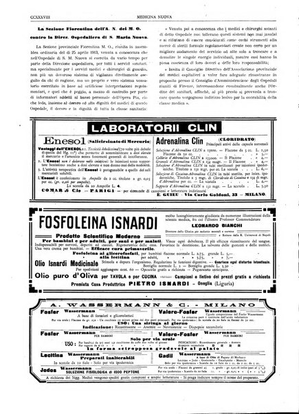 Medicina nuova periodico settimanale di scienze mediche, giurisprudenza sanitaria, medicina sociale e interessi delle classi sanitarie