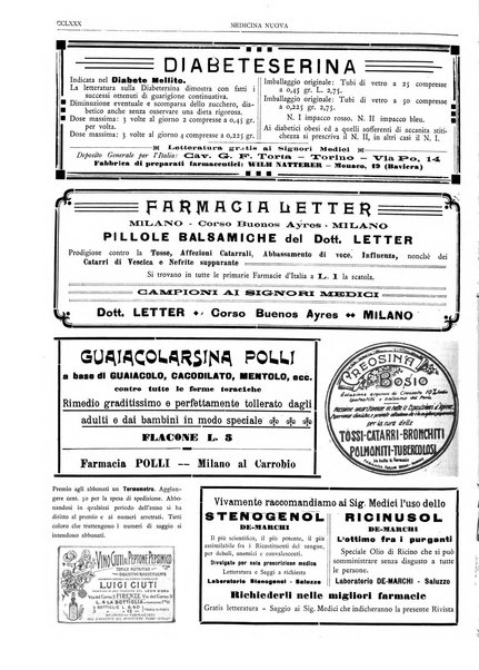 Medicina nuova periodico settimanale di scienze mediche, giurisprudenza sanitaria, medicina sociale e interessi delle classi sanitarie