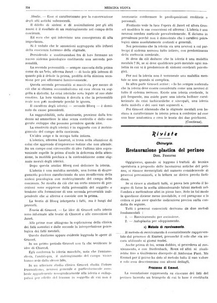 Medicina nuova periodico settimanale di scienze mediche, giurisprudenza sanitaria, medicina sociale e interessi delle classi sanitarie