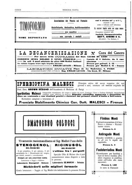 Medicina nuova periodico settimanale di scienze mediche, giurisprudenza sanitaria, medicina sociale e interessi delle classi sanitarie