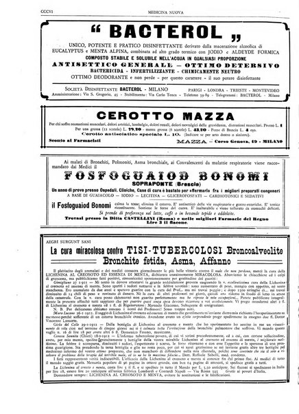 Medicina nuova periodico settimanale di scienze mediche, giurisprudenza sanitaria, medicina sociale e interessi delle classi sanitarie