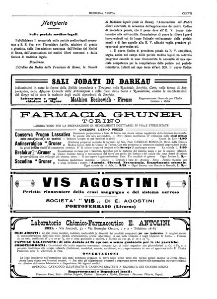 Medicina nuova periodico settimanale di scienze mediche, giurisprudenza sanitaria, medicina sociale e interessi delle classi sanitarie