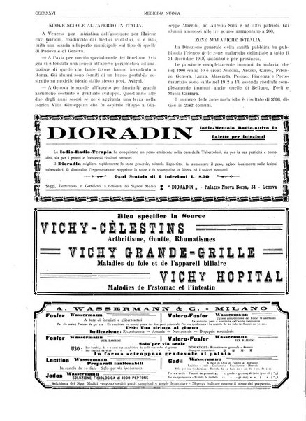 Medicina nuova periodico settimanale di scienze mediche, giurisprudenza sanitaria, medicina sociale e interessi delle classi sanitarie