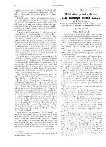 Medicina nuova periodico settimanale di scienze mediche, giurisprudenza sanitaria, medicina sociale e interessi delle classi sanitarie