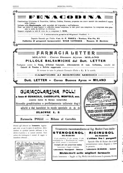 Medicina nuova periodico settimanale di scienze mediche, giurisprudenza sanitaria, medicina sociale e interessi delle classi sanitarie