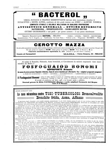 Medicina nuova periodico settimanale di scienze mediche, giurisprudenza sanitaria, medicina sociale e interessi delle classi sanitarie