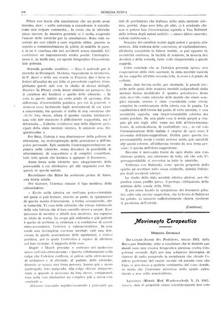 Medicina nuova periodico settimanale di scienze mediche, giurisprudenza sanitaria, medicina sociale e interessi delle classi sanitarie