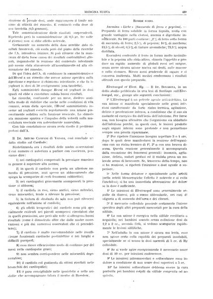 Medicina nuova periodico settimanale di scienze mediche, giurisprudenza sanitaria, medicina sociale e interessi delle classi sanitarie