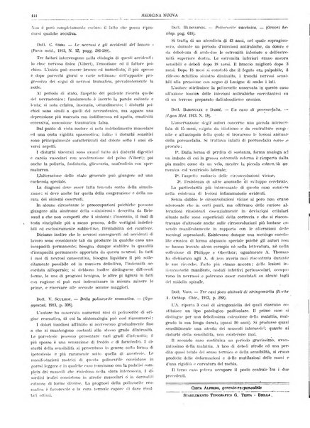 Medicina nuova periodico settimanale di scienze mediche, giurisprudenza sanitaria, medicina sociale e interessi delle classi sanitarie