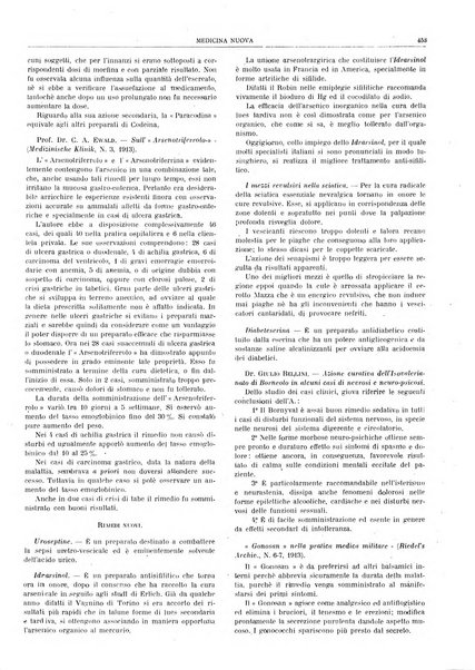 Medicina nuova periodico settimanale di scienze mediche, giurisprudenza sanitaria, medicina sociale e interessi delle classi sanitarie