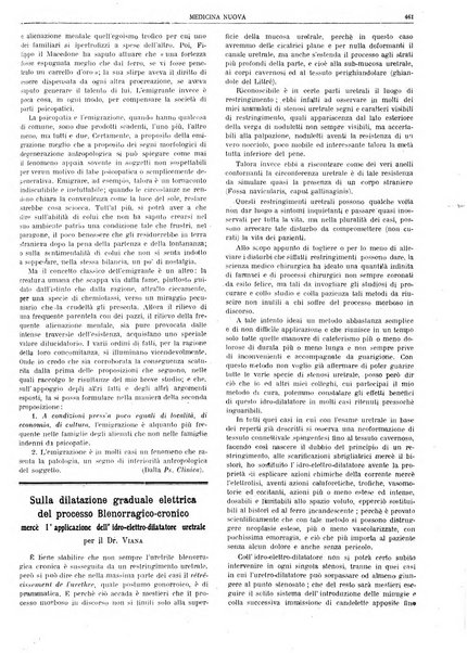 Medicina nuova periodico settimanale di scienze mediche, giurisprudenza sanitaria, medicina sociale e interessi delle classi sanitarie