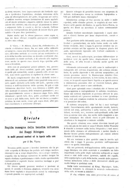 Medicina nuova periodico settimanale di scienze mediche, giurisprudenza sanitaria, medicina sociale e interessi delle classi sanitarie